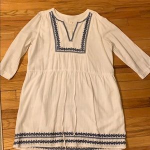 Gap white dress!